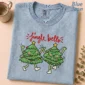 jingle bells shirt t-shirt mockup view