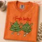 jingle bells shirt t-shirt close-up detail