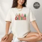 large merry new year's lettering multi-style apparel t-shirt product photo