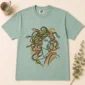 medusa shirt t-shirt flat lay view