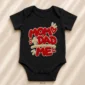 mom dad me baby bodysuit product photo
