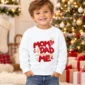 mom dad me baby bodysuit product photo