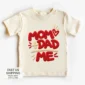 mom dad me baby bodysuit product photo