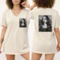 mona lisa lollipop shirt t-shirt close-up detail