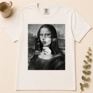 mona lisa shirt t-shirt
