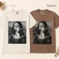 mona lisa shirt t-shirt color options