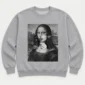 mona lisa shirt t-shirt mockup view
