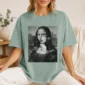 mona lisa shirt t-shirt lifestyle scene