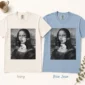 mona lisa shirt t-shirt color options