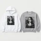 mona lisa shirt t-shirt styled product photo