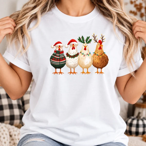 new year's chicken shirt t-shirt