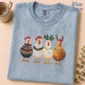 new year's chicken shirt t-shirt mockup view