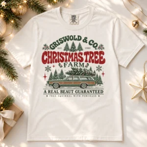 new year's tree farm shirt t-shirt
