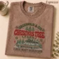new year's tree farm shirt t-shirt mockup view