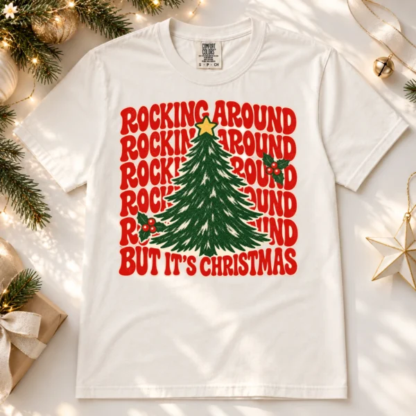new year's tree shirt t-shirt