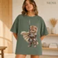 orange tabby kitten knight shirt t-shirt color options