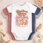 personalized auntie in heaven memorial baby bodysuit color options