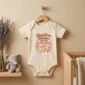 personalized auntie in heaven memorial baby bodysuit product photo
