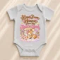 personalized auntie in heaven memorial baby bodysuit product photo