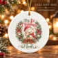 personalized baby first Christmas ornament product image product photo