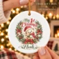 personalized baby first Christmas ornament product image product photo