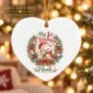 personalized baby first Christmas ornament product image product photo