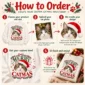 Personalized Cat Christmas Sweatshirt t-shirt front view