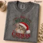 Personalized Cat Christmas Sweatshirt t-shirt alternate angle