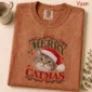 Personalized Cat Christmas Sweatshirt t-shirt product photo