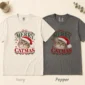 Personalized Cat Christmas Sweatshirt t-shirt color options