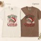 Personalized Cat Christmas Sweatshirt t-shirt color options