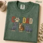 personalized cat dad shirt t-shirt styled product photo