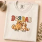 personalized dog dad shirt t-shirt close-up detail