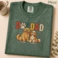 personalized dog dad shirt t-shirt styled product photo