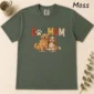 personalized dog mom shirt t-shirt flat lay view