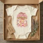 personalized grandma watches over me baby bodysuit product photo