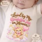 personalized grandpa in heaven memorial baby bodysuit product photo