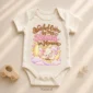 personalized nana in heaven memorial baby bodysuit styled product photo