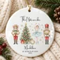 personalized nutcracker ornament with name and year for ballet dancers product image product photo