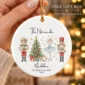 personalized nutcracker ornament with name and year for ballet dancers product image