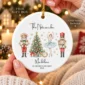 personalized nutcracker ornament with name and year for ballet dancers product image mockup view