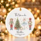 personalized nutcracker ornament with name and year for ballet dancers product image lifestyle scene