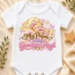 personalized papa guardian angel memorial baby bodysuit close-up detail