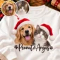 personalized pet photo sweatshirt t-shirt front view