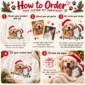 personalized pet photo sweatshirt t-shirt alternate angle