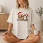 personalized pet photo sweatshirt t-shirt lifestyle scene