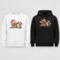personalized pet photo sweatshirt t-shirt lifestyle scene