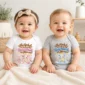 personalized uncle in heaven handpicked baby bodysuit model mockup