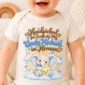 personalized uncle in heaven handpicked baby bodysuit close-up detail