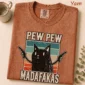 pew pew madafakas shirt t-shirt close-up detail